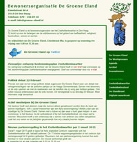 groene eland website